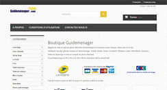 Desktop Screenshot of guidemenager.com