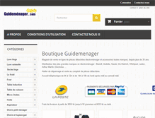 Tablet Screenshot of guidemenager.com